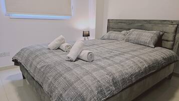 1 غرفة نوم وتجهيزات عازلة للصوت