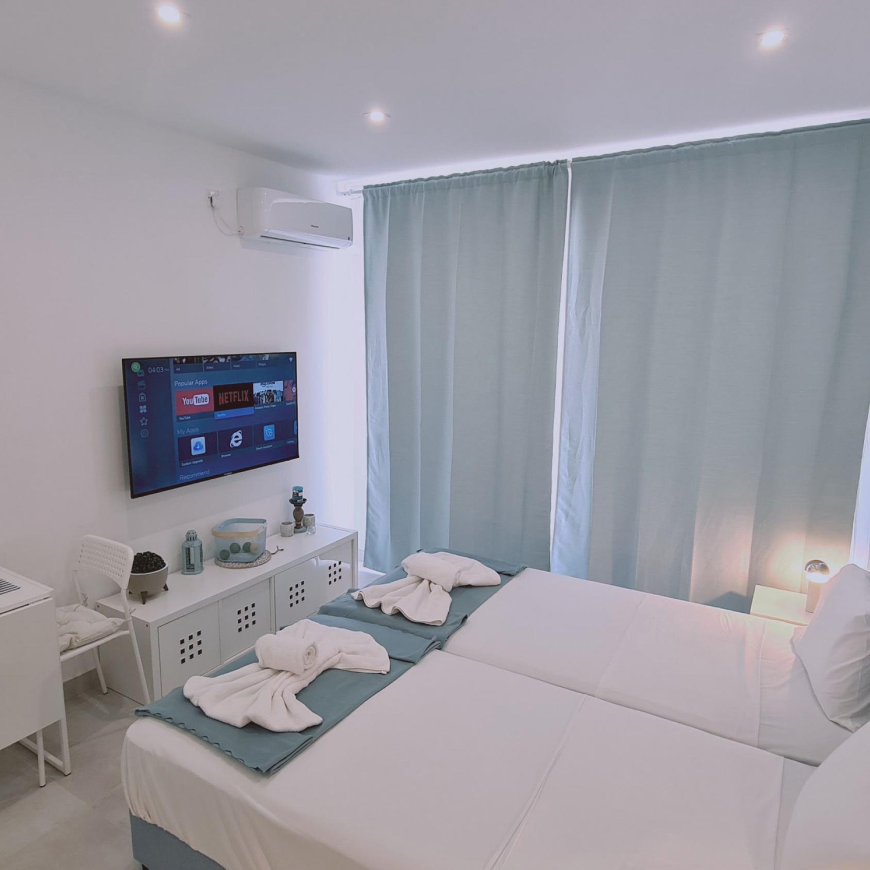 1 habitación y sistema de insonorización 