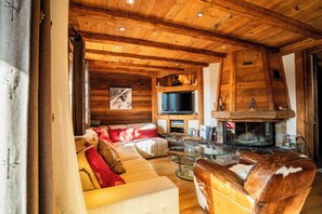 TV, fireplace, DVD player
