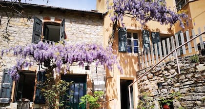 Gîte La Glycine: calm and greenery for families and pet owners.