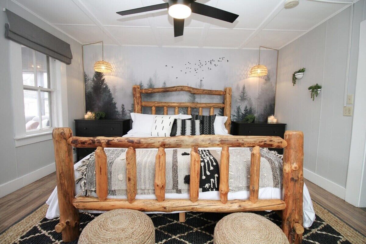 1 chambre, bureau, Wi-Fi, draps fournis