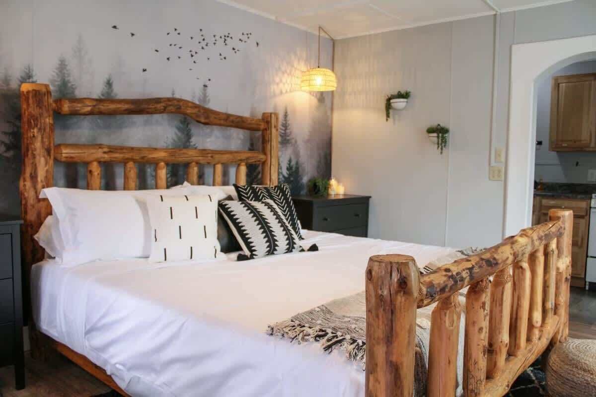 1 chambre, bureau, Wi-Fi, draps fournis