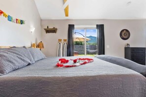 1 slaapkamer, een strijkplank/strijkijzer, wifi, beddengoed