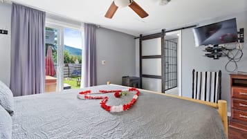 1 habitación, escritorio, tabla de planchar con plancha y wifi