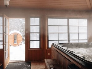 Interior - Serenity / SPA / Sauna / Fiddler Lake (Mille-Isles)