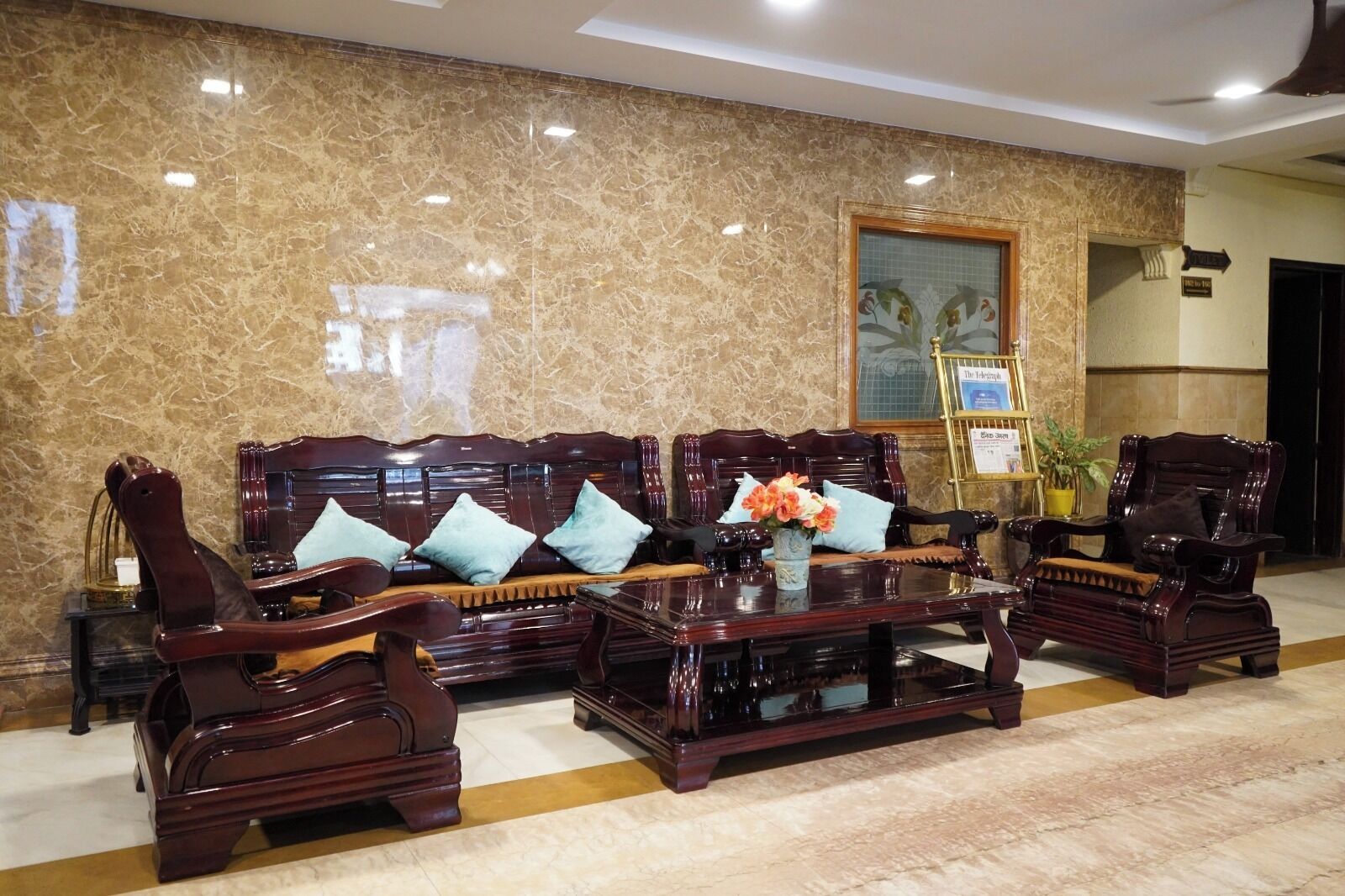 Khu tiếp khách ở sảnh