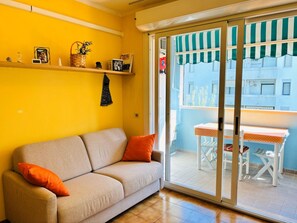 Apartment, 1 Bedroom, Balcony | Living room - Bright Apartment With a Lovely Balcony (San Michele al Tagliamento)