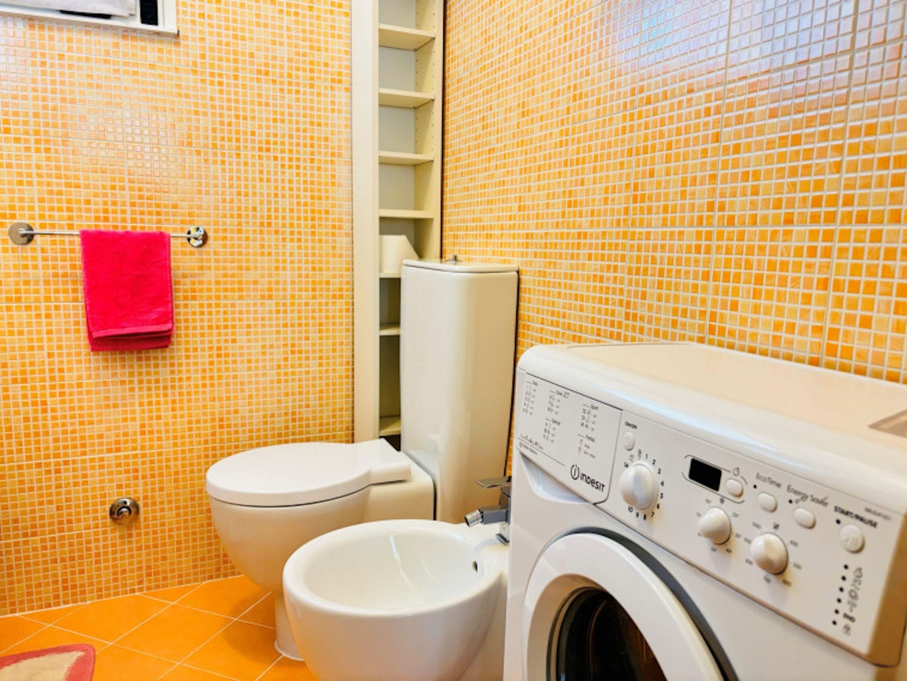 Apartamento, 1 habitación, balcón | Baño