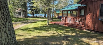 1 of 3 Beautiful Sunset Views direct Birch Lake, water toys, dog ok