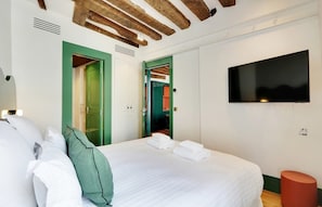2 habitaciones, cuna de viaje, wifi y ropa de cama 