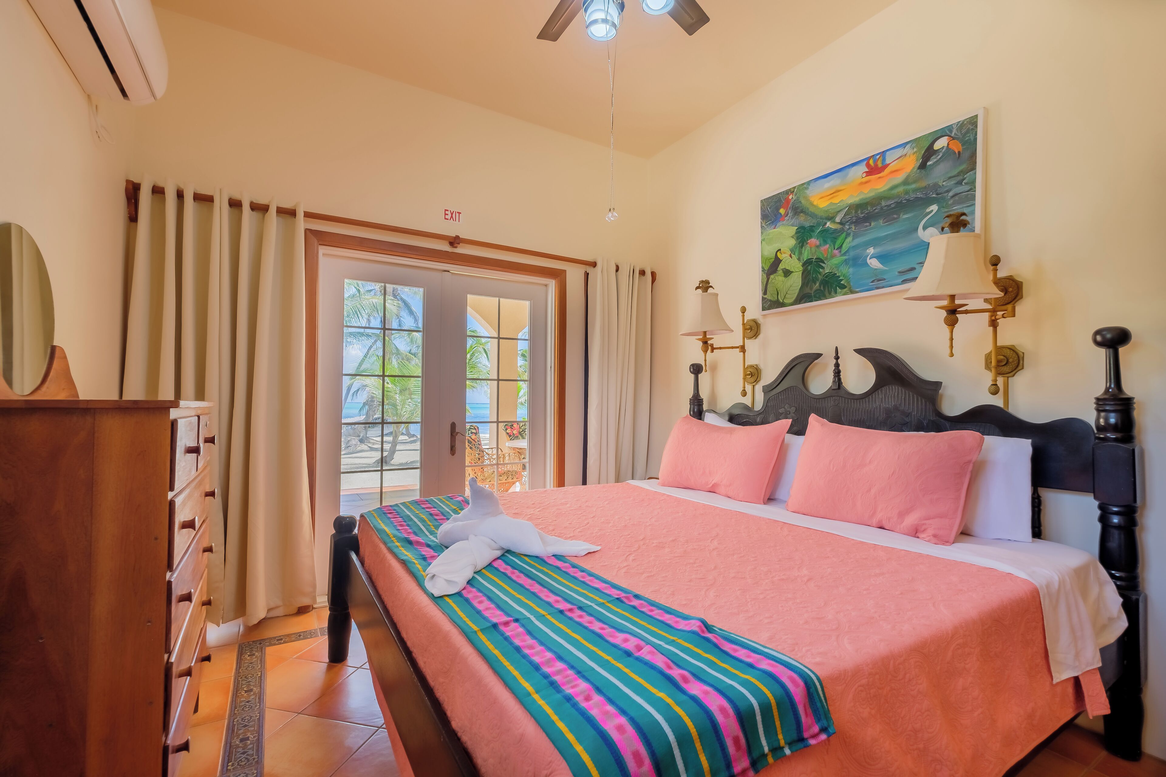 2 bedrooms, iron/ironing board, travel crib, free WiFi