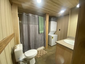 Towels, soap, toilet paper