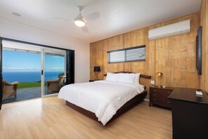 3 bedrooms, desk, iron/ironing board, Internet - Minimum180days* Kailua-Kona Stunning House w/ Ocean Views & Infinity Pool (Kailua-Kona)