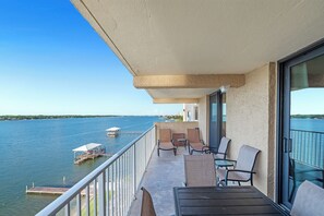 Signature Condo, 2 Bedrooms, Balcony, Lagoon View | Balcony - Compass Point Condos (Gulf Shores)