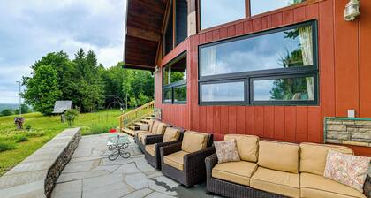 Secluded Oxford Cabin on 75 Acres: Sunset Views!