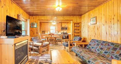 Peaceful Long Lake Cabin w/ Dock & Fire Pit!