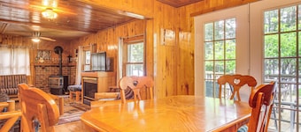 Peaceful Long Lake Cabin w/ Dock & Fire Pit!