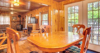 Peaceful Long Lake Cabin w/ Dock & Fire Pit!