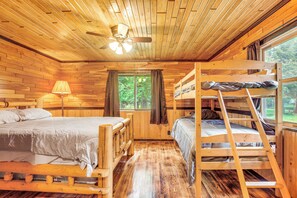 Interior - Peaceful Long Lake Cabin w/ Dock & Fire Pit! (Eagle River)