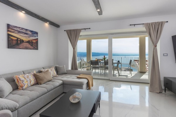 Apartment (Apartments Bregha - Three Bedroom Apa) | Living room | 32-inch flat-screen TV with digital channels