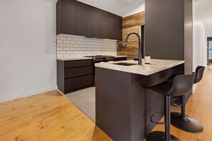 Fridge, microwave, oven, stovetop - This property provides an inviting base for all your activities (Raymond Island)