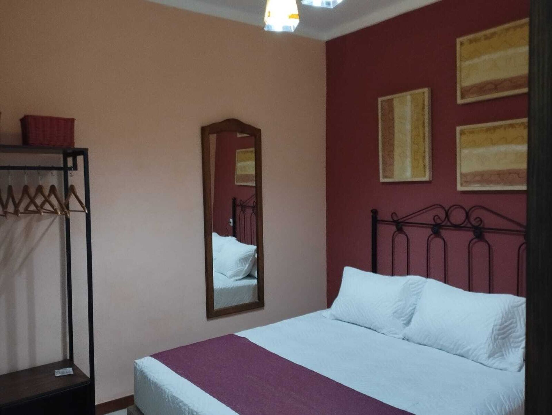 1 bedroom, iron/ironing board