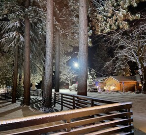 Enceinte de l’hébergement
