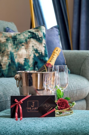 Servicio de champagne