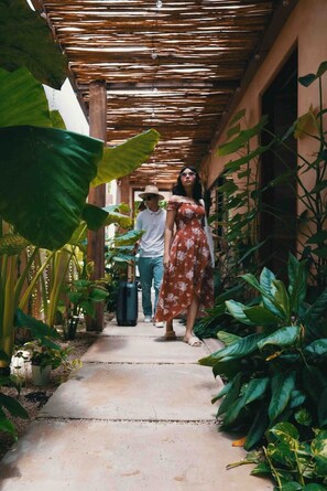 Overnattingsstedets uteområder