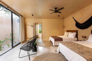 2 bedrooms, desk, iron/ironing board, WiFi