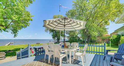 Private Dock, Fire Pit & Houghton Lake Views!