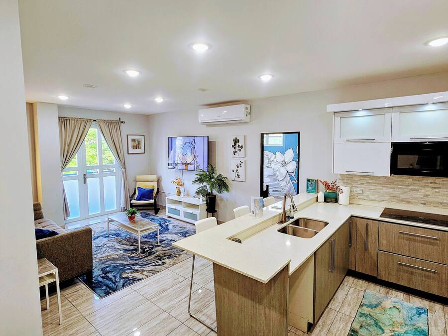 Luxury Apartment | Hypo-allergenic bedding, individually decorated, individually furnished