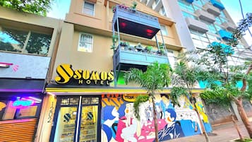 Fachada da propriedade
