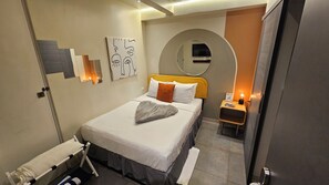 スタンダード ルーム | 低刺激性寝具、客室ごとに異なる装飾、客室ごとに異なるインテリア、遮光カーテン