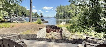 WATERFRONT NEWER HOME WITH A DOCK.  4 BEDROOM 2 BATH.  