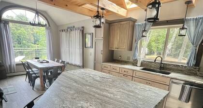 WATERFRONT NEWER HOME WITH A DOCK. 4 BEDROOM 2 BATH.