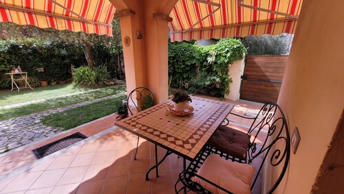 House with private garden