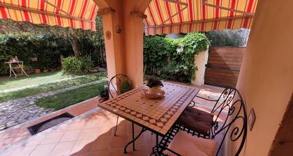 House with private garden