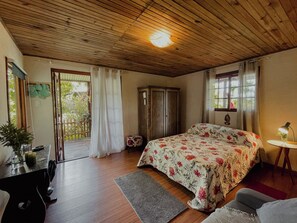 Maison Confort, 1 lit double, balcon, côté jardin | Wi-Fi gratuit