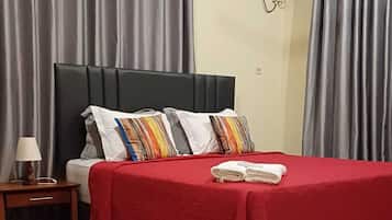 3 Schlafzimmer, Zimmersafe, BĂŒgeleisen/BĂŒgelbrett, kostenloses WLAN