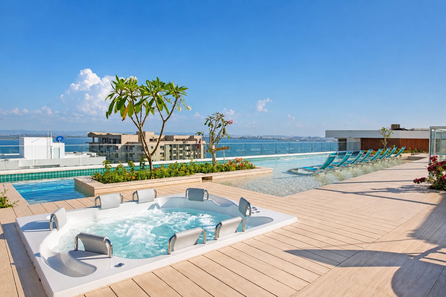 Bubbelpool utomhus