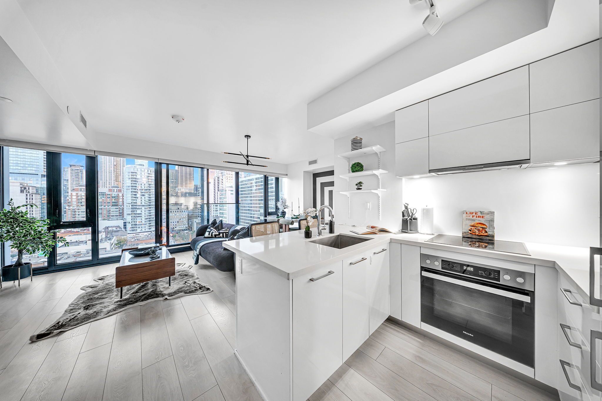 Presidential, City View | Living area | 55-inch flat-screen TV with cable channels