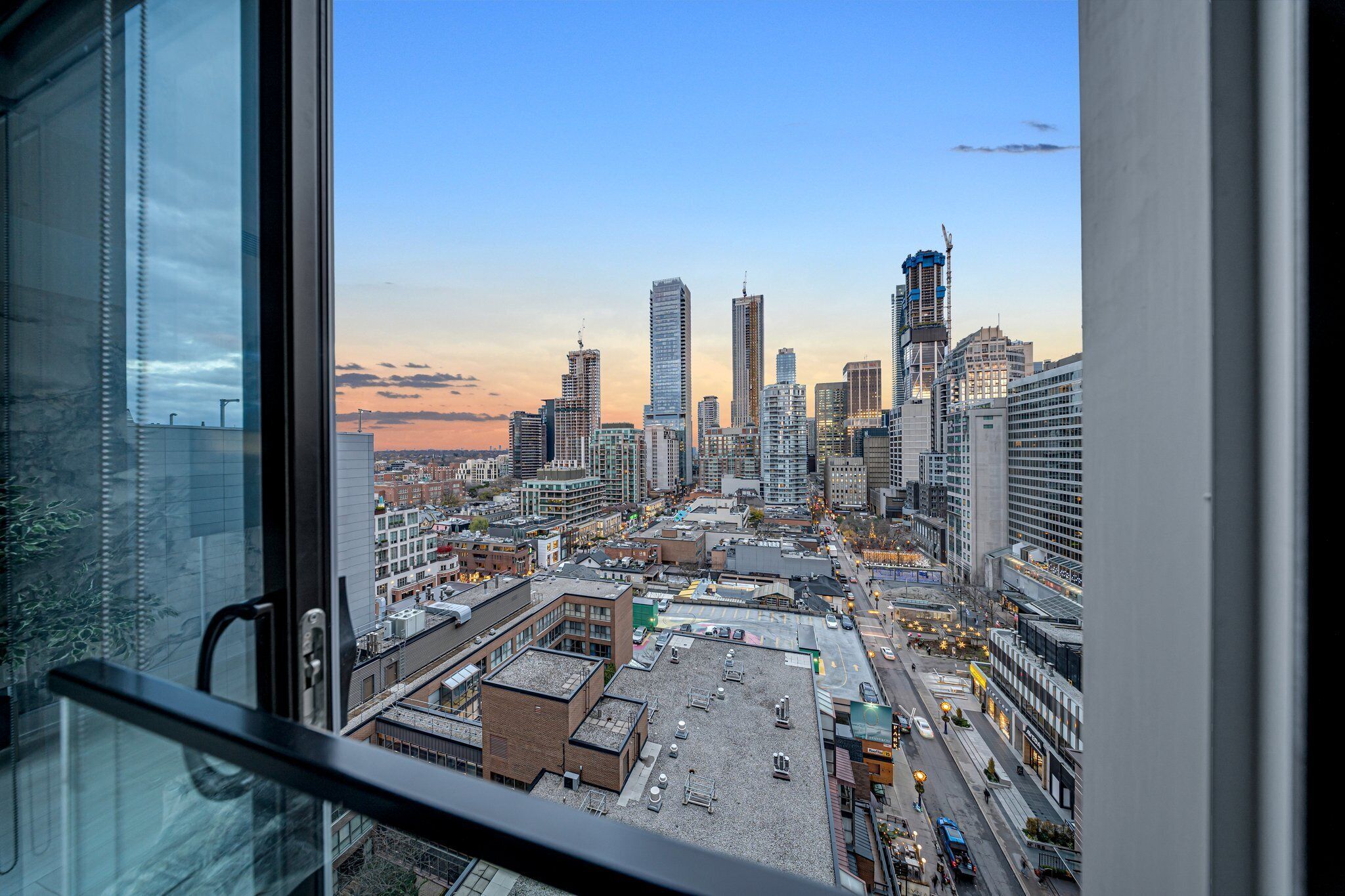 City view from property