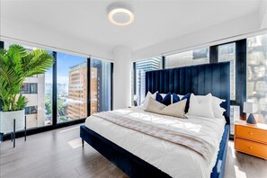 Suíte real | Roupas de cama premium, edredons de pluma, individualmente decorados