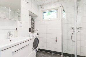 Økonomistudio, fjellutsikt | Bad