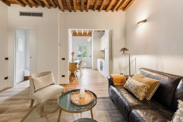 舒適公寓 | 起居區 | 平面電視