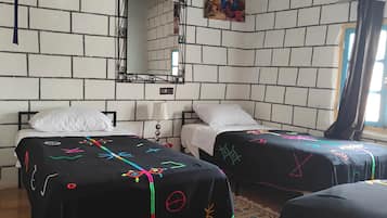 Familienzimmer, 1 Schlafzimmer, Bergblick, Bergseite | Bettwäsche aus ägyptischer Baumwolle, hochwertige Bettwaren