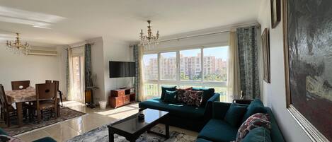 Smart TV, music library, video library