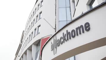 Fassade der Unterkunft