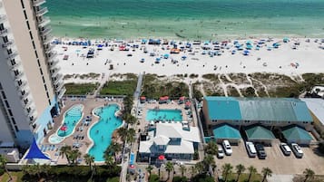 Sun loungers, beach towels